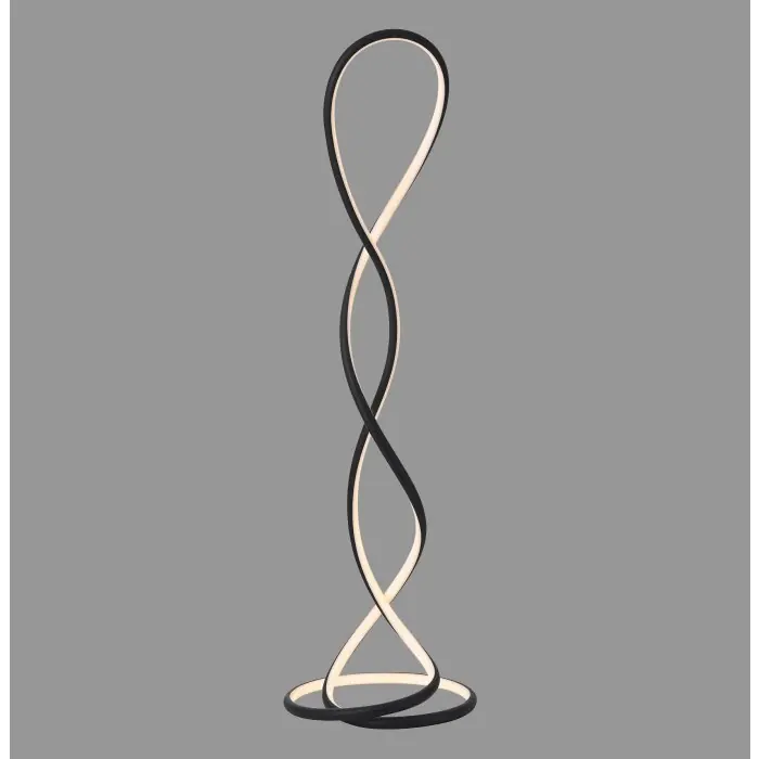 Koop Online Paul Neuhaus Verlichting TWIST Staande lamp LED Zwart, 1-licht