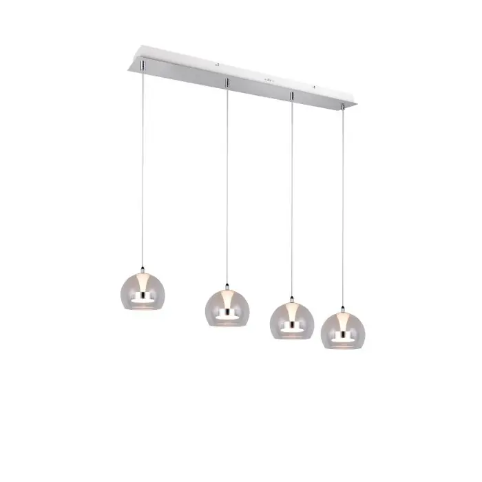 Betrouwbaar Trio verlichting Flynt Hanglamp LED Chroom, 4-lichts