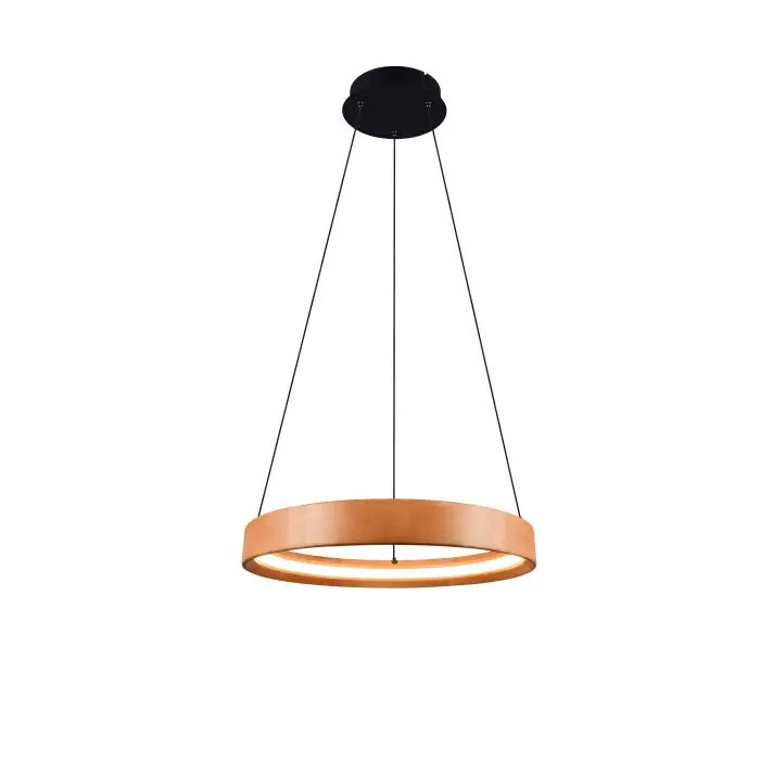 Direct Beschikbaar Trio verlichting Lynwood Hanglamp LED Hout licht, 1-licht