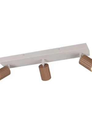 Aanbieding Trio verlichting Soka Plafondspot Bruin, 3-lichts