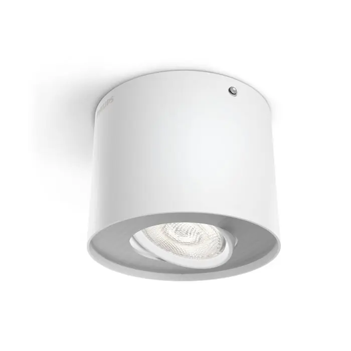 Philips verlichting Phase Plafondspot LED Wit, 1-licht Dagaanbieding