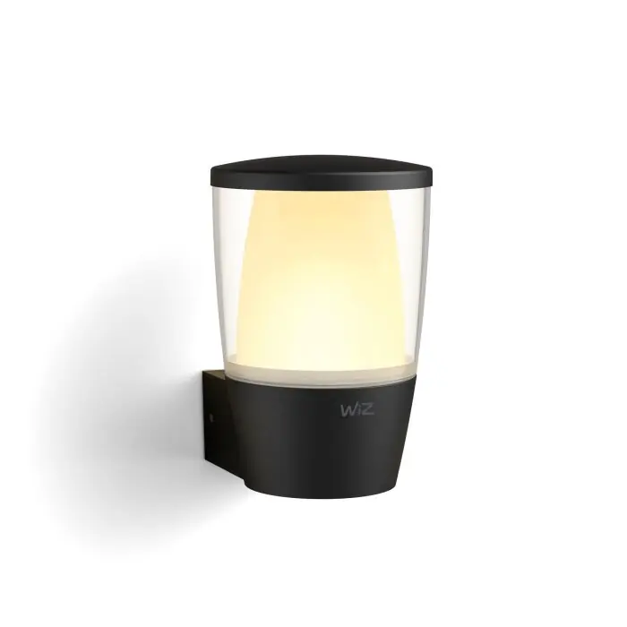 Direct Verzonden Philips verlichting Elpas Wandlamp LED Zwart, 1-licht, Kleurwisselaar