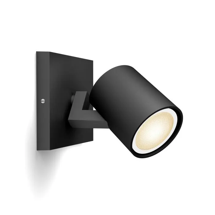 Hete Deal Philips verlichting Runner Plafondlamp, Wandlamp Zwart, 1-licht