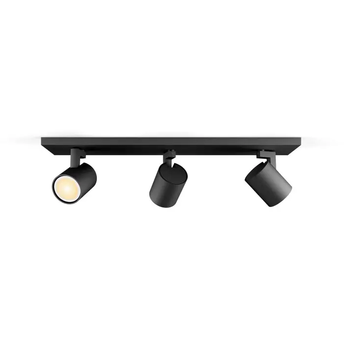 Beperkte Voorraad Philips verlichting Runner Plafondlamp Zwart, 1-licht