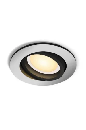 Direct Verzonden Philips verlichting Milliskin Inbouw armatuur Zilver, 1-licht