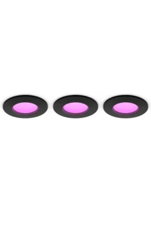 Betrouwbaar Philips verlichting Ambiance Inbouw armatuur LED Zwart, 1-licht, Kleurwisselaar