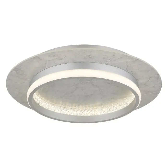 Globo Mary Plafondlamp LED Zilver, 1-licht, Afstandsbediening Laatste Versie