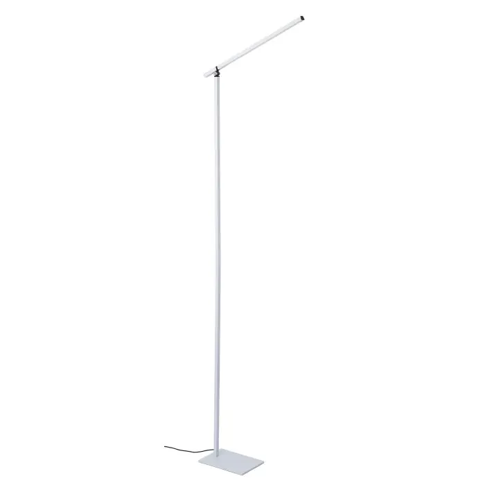 Globo Marek Staande lamp LED Wit, 1-licht Flitsaanbieding