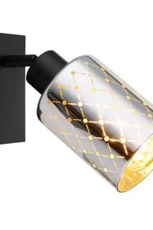 Globo Alonso Wandlamp, Muurspot Zwart, 1-licht Aanbieding