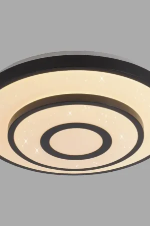 Alleen Vandaag Lichten Direct TURANUS Plafondlamp LED Zwart, 1-licht