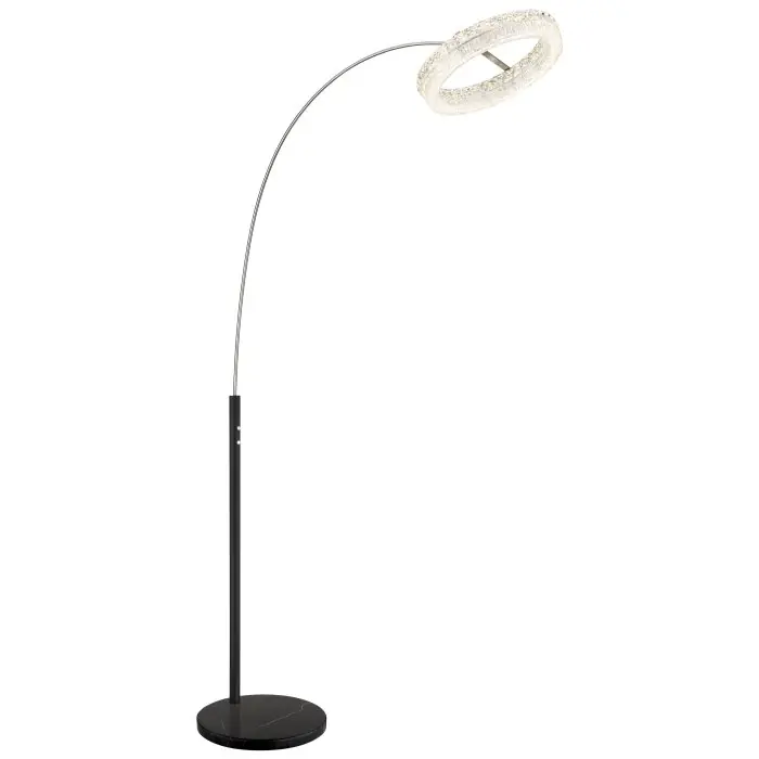 Speciale Aanbieding Globo Laurel Staande lamp LED Zwart, 1-licht