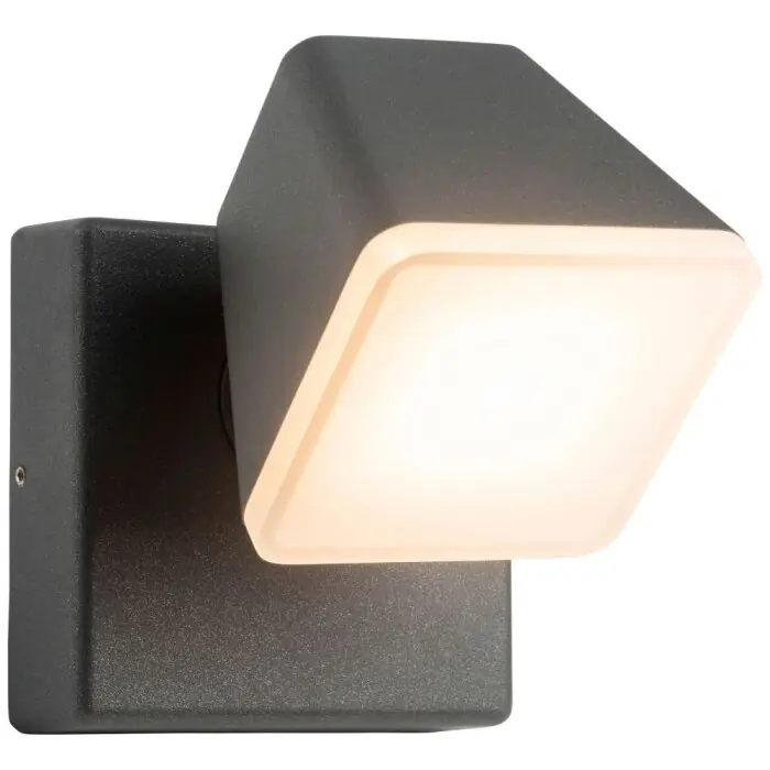 Aanbieding AEG Isacco Buiten muurverlichting LED Antraciet, 1-licht