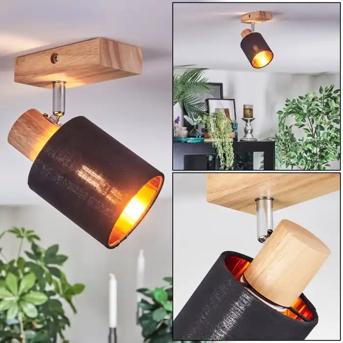 Shop Nu Fallhagen Wandlamp, Muurspot Chroom, Hout licht, 1-licht