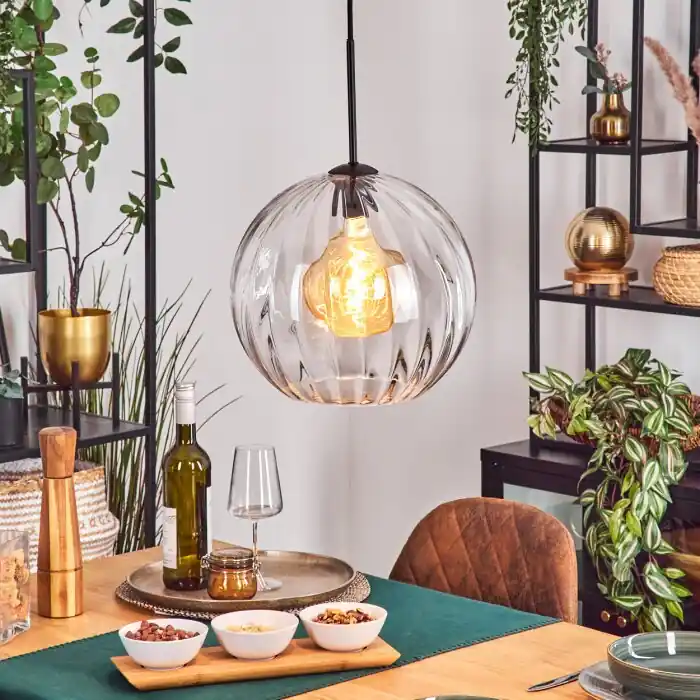 Koyoto Hanglamp, Kogellampje, Hanglamp Duidelijk, 1-licht Finale Uitverkoop