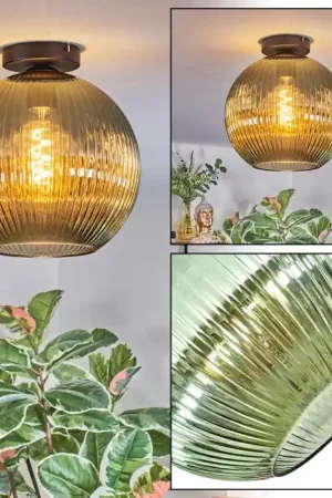 Weekendaanbieding Koyoto Plafondlamp, Kogellampje 12 cm Groen, 1-licht