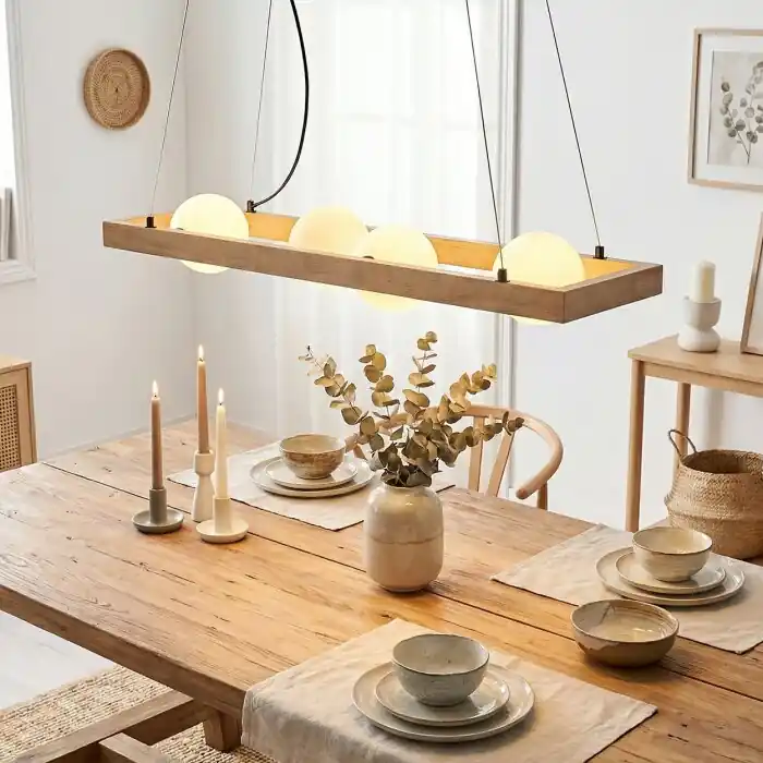 Zanin Hanglamp, Hanglamp Natuurlijke kleuren, Zwart, 4-lichts Betaalbaar