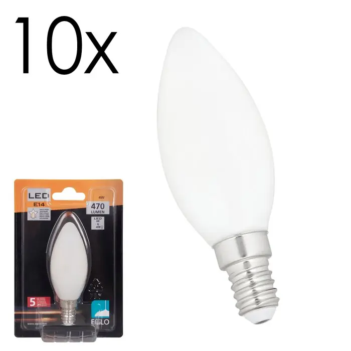Beperkt Aanbod E14 4 Watt warm wit 470 Lumen