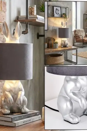 Voordeelprijs Gorman Tafellamp Zilver, 1-licht