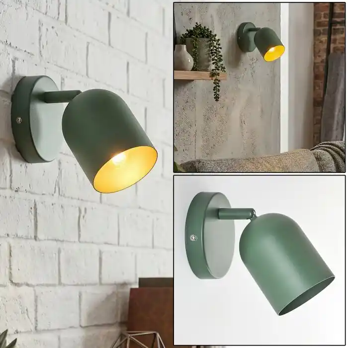 Speciale Aanbieding Horen Wandlamp, Wandspot Groen, 1-licht