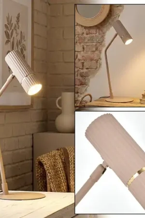 Wolar Tafellamp LED Zandkleurig, 1-licht Exclusieve Aanbieding
