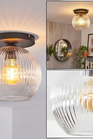 Weekendaanbieding Koyoto Plafondlamp, Kogellampje 25 cm Duidelijk, 1-licht