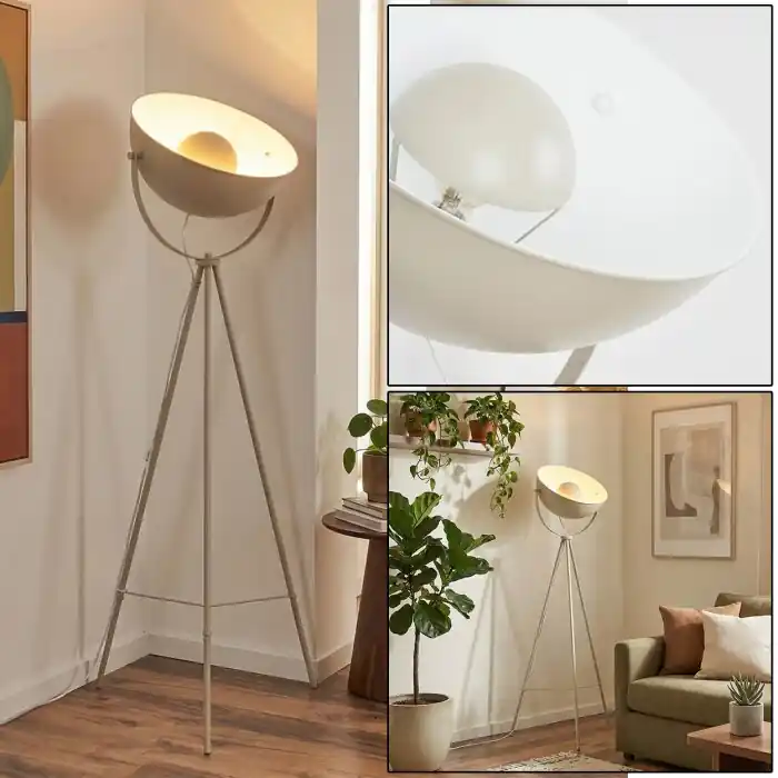 Kilan Staande lamp Zandkleurig, 1-licht Hete Deal