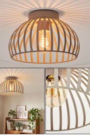 Aanbieding Guayo Plafondlamp Zandkleurig, 1-licht