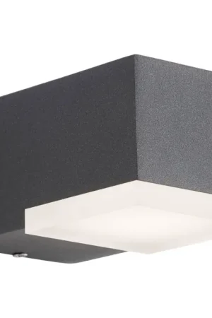 Dagaanbieding AEG Amity Buiten muurverlichting LED Antraciet, 1-licht