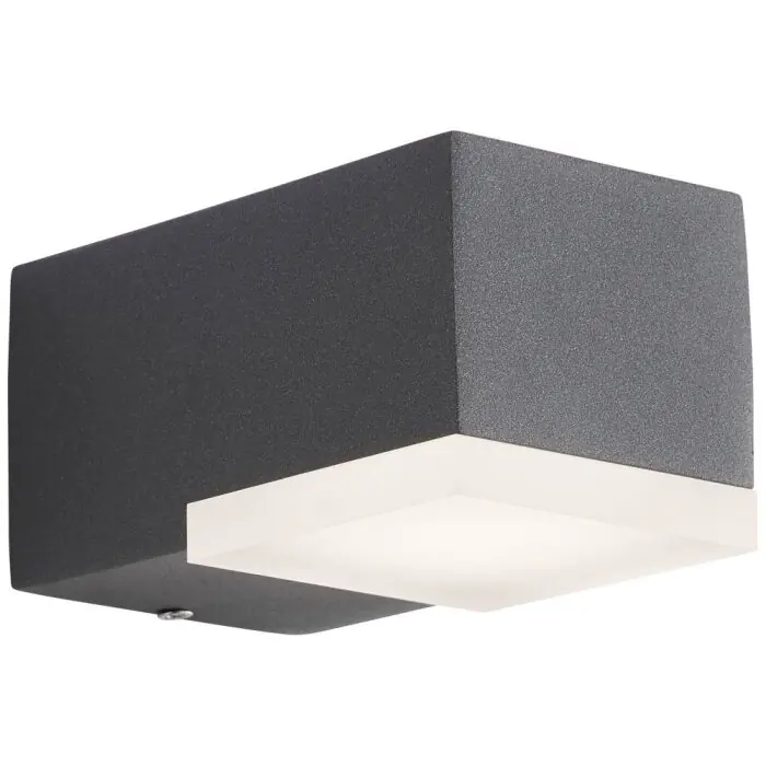 Dagaanbieding AEG Amity Buiten muurverlichting LED Antraciet, 1-licht