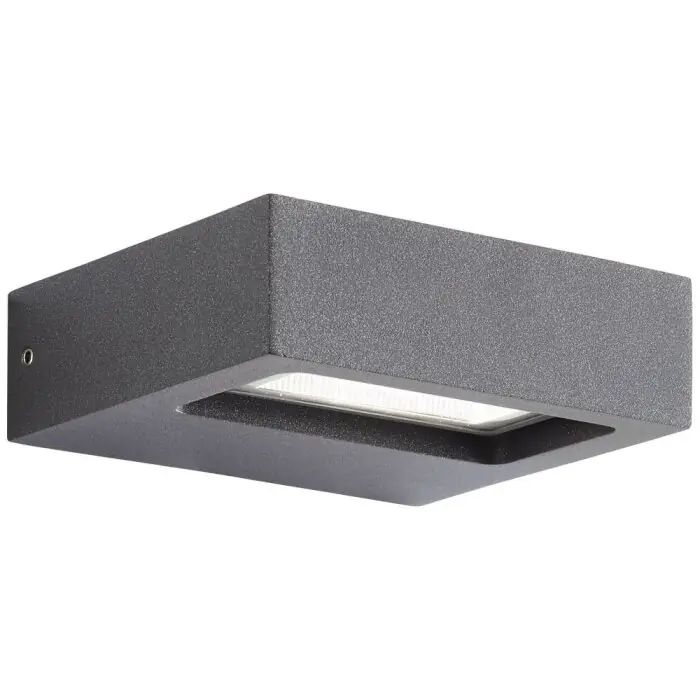 Exclusieve Aanbieding AEG Glynn Buiten muurverlichting LED Antraciet, 1-licht