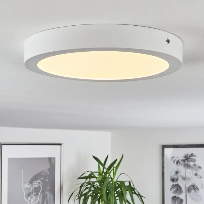 Hete Deal Finsrud Plafondlamp LED Wit, 1-licht
