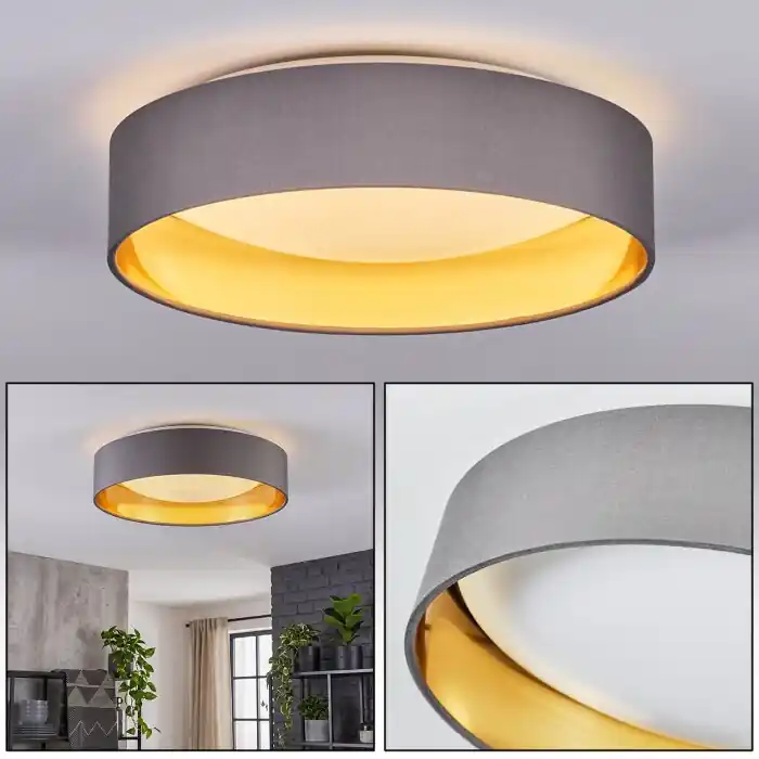 Kavon ronde LED plafondlamp ø 32 cm, moderne plafondlamp voor woonkamer Koopje