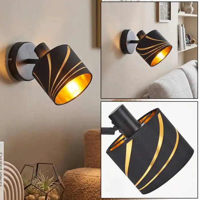 Alsen wandlamp met sleufkap, verstelbare leeslamp voor woonkamer, E14 Merkproduct