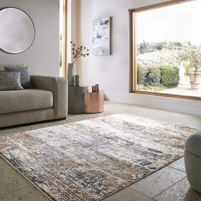 Abstract vloerkleed - Drift Multicolor Actieprijs