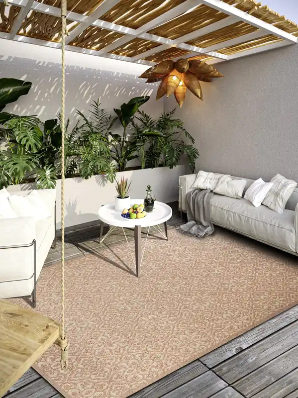 Villeroy & Boch - Binnen- En Buitenkleed -Julie Naturel - Koper Laatste Versie