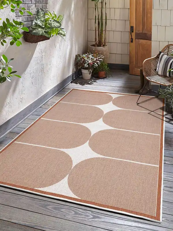 Exclusieve Aanbieding Omkeerbaar Binnen- En Buitenkleed - Terrazo Terra