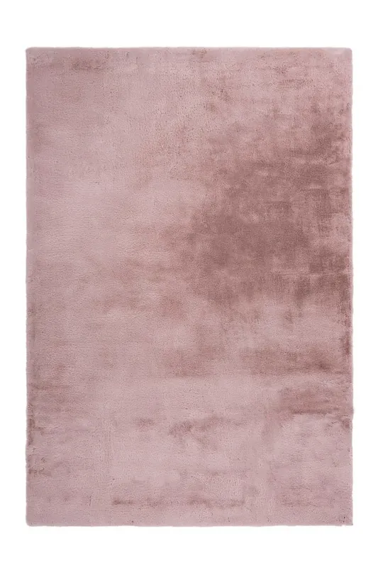 Laatste Versie Magna Hoogpolig Pastel Roze vloerkleed - Effen Zacht