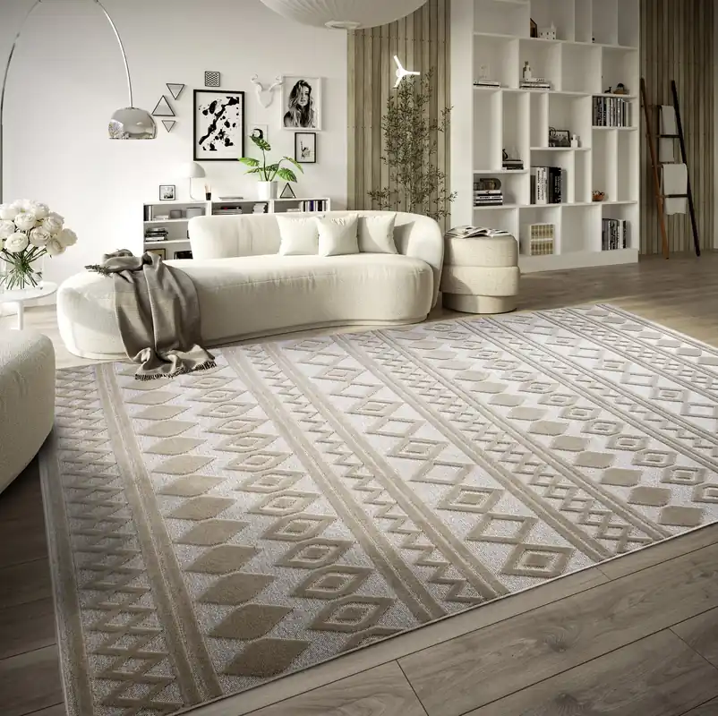 Laatste Kans Villeroy & Boch - Laagpolig vloerkleed - Catherine - Crème