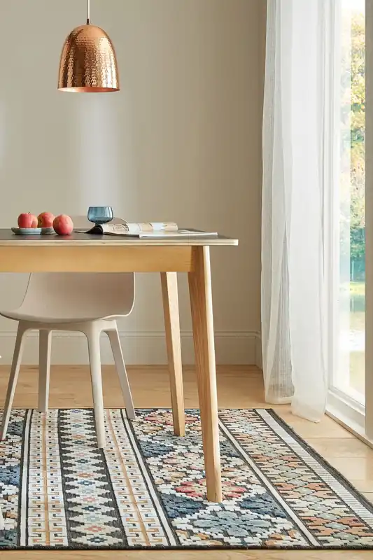 Aanbieding Binnen- En Buitenkleed - Aster Blauw